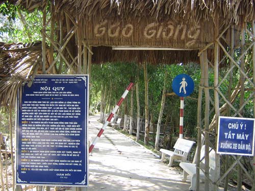 Khu du lịch sinh thái Gáo Giồng Đồng Tháp