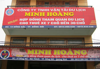 Công ty TNHH vận tải - du lịch Minh Hoàng