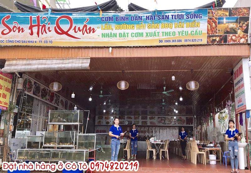 Sơn Hải Quán - Nhà hàng Hải sản ở Cô Tô