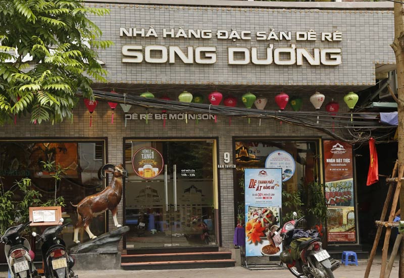 Nhà hàng Đặc sản Dê ré Song Dương | Thưởng thức các món ăn đặc sản từ dê ré tại Hà Nội