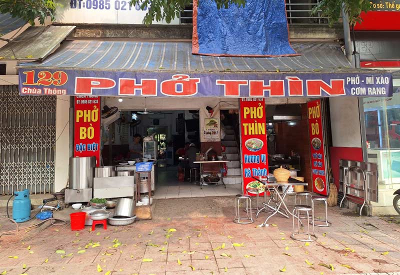 Phở Thìn - 129 Chùa Thông, thị xã Sơn Tây