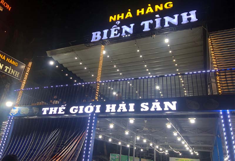 Nhà Hàng Biển Tình - Nhà hàng Hải sản lớn ở Sầm Sơn