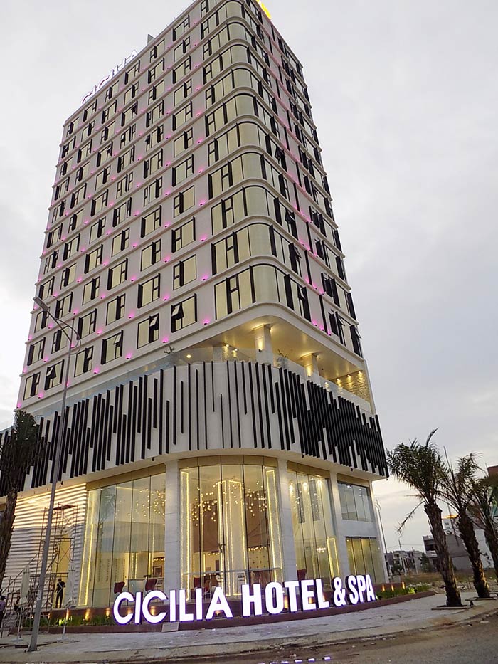 Cicilia Hotel, Khách sạn Cicilia Đà Nẵng, Khách sạn ở Bãi Biển T20 Đà Nẵng,  Đặt phòng khách sạn 4 sao ở Đà Nẵng, khach san Cicilia da nang