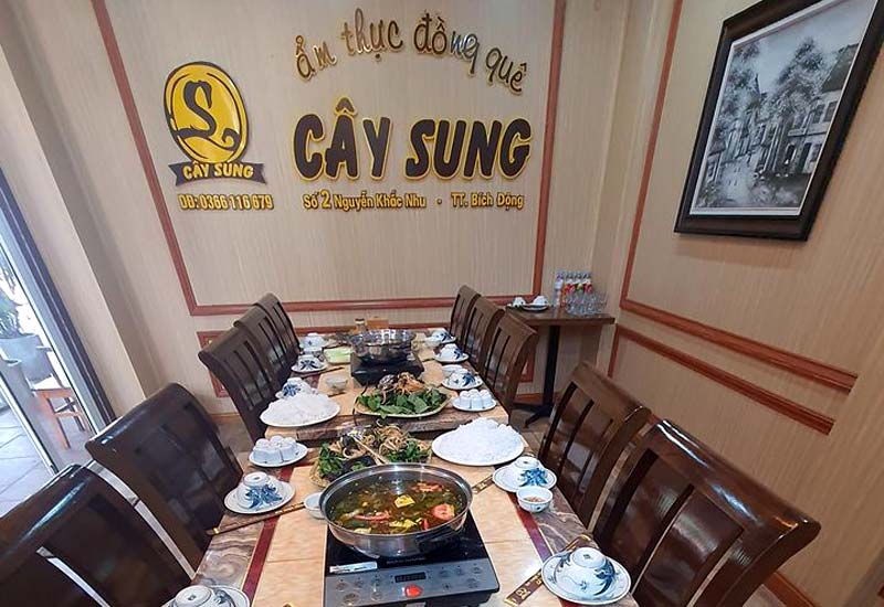 Ẩm Thực Đồng Quê Cây Sung - 2 Nguyễn Khắc Nhu, Việt Yên
