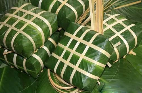 Bánh chưng cặp Vĩnh Phúc