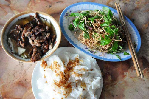 Bánh cuốn chả Phủ Lý