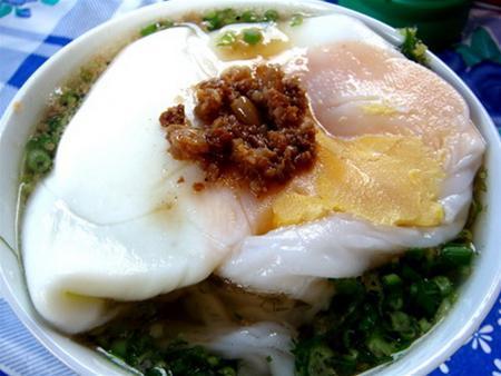 Bánh cuốn trứng Lạng Sơn