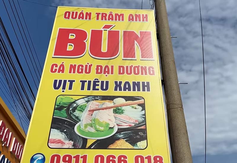 Quán Trâm Anh - Bún Cá Ngừ Đại Dương tại 189 Hùng Vương, Thị trấn Trảng Bom