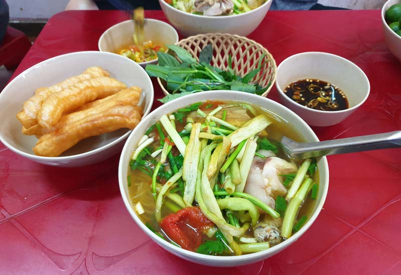 Bún Dọc Mùng Cô Thảo - Quán bún Sườn Thịt Móng Giò Lưỡi Mọc tại 41 Ngô Sỹ Liên, Hà Nội