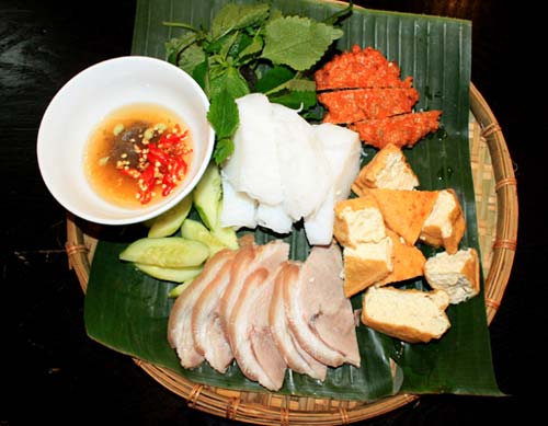 Bún đậu mắm tôm