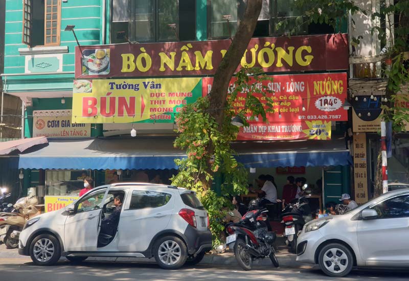 Bún Dọc Mùng Tường Vân - Bò Nầm Nướng tại 104C Tô Hiến Thành, Hà Nội