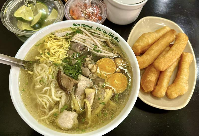 Bún Thang - Phở Gà Bà Ba ở 22 Thanh Bảo, Kim Mã, Hà Nội