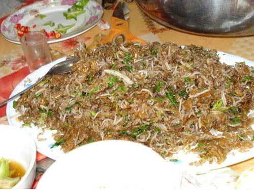 Bún xào ngán Hạ Long