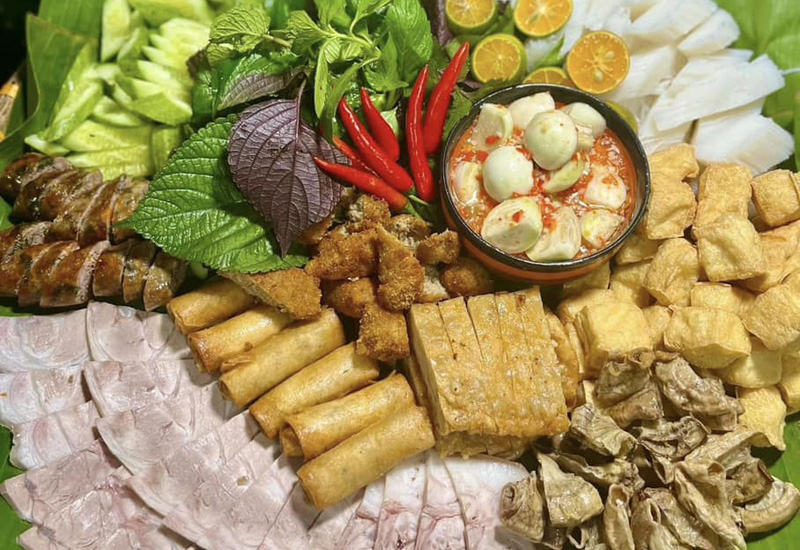 Mẹt Quán Tân Phú - Bún đậu mắm tôm ngon ở thị trấn Tân Phú
