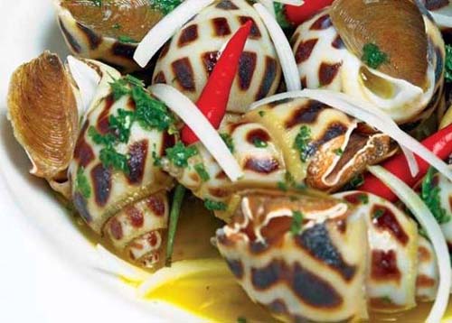 Các loại ốc Đà Nắng