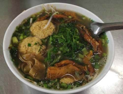 Canh cá Quỳnh Côi Thái Bình