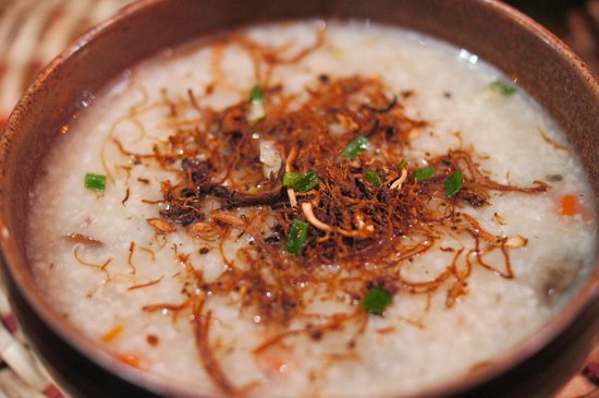 Cháo nấm Hà Nội