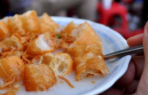 Cháo trai Hà Nội
