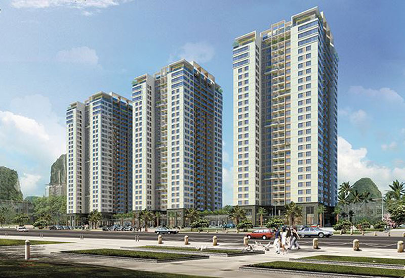 Cho thuê căn hộ 2 phòng ngủ tòa nhà New Life - Hạ Long