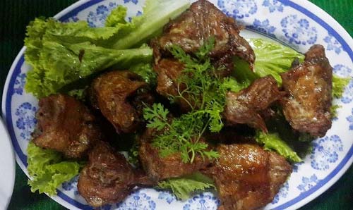 Chuột đồng nướng lu