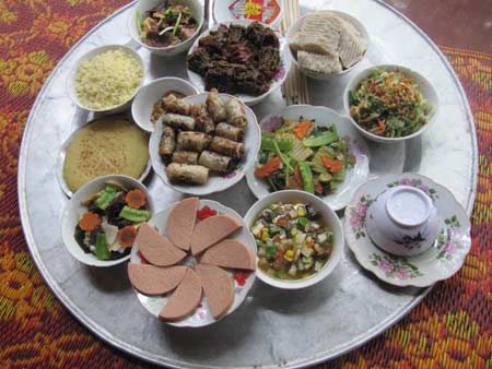 Cỗ chay Đào Xá