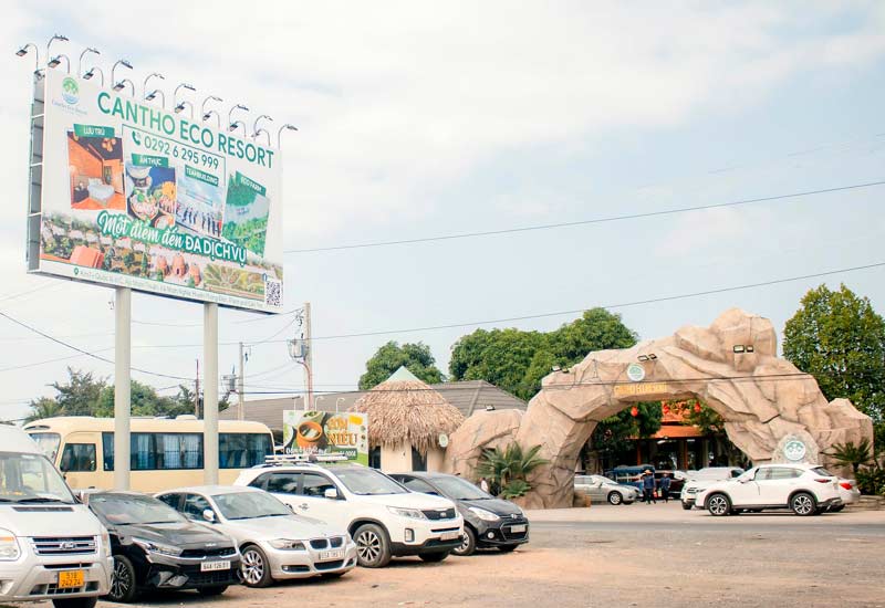 Nhà hàng Cantho Eco Resort - Nhà hàng trong khu nghỉ dưỡng ở huyện Phong Điền, Thành phố Cần Thơ