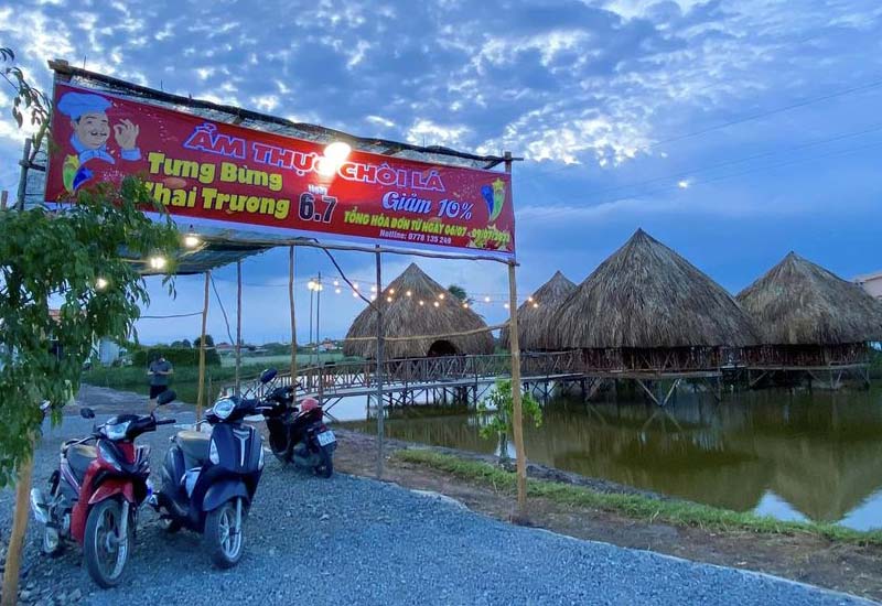 Ẩm Thực Chòi Lá - Bình Thạnh, Bến Tre