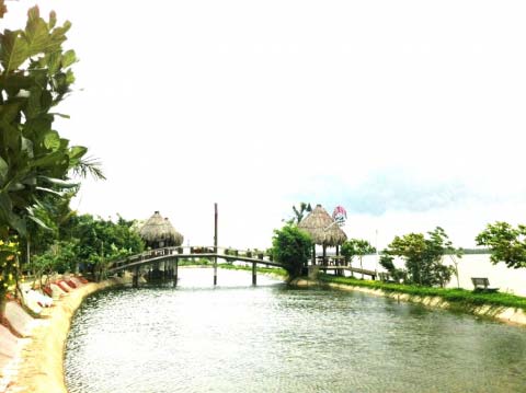 Điểm du lịch Vườn Hàm Luông Bến Tre