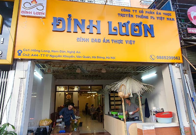 Đỉnh Lươn Quán - Chuyên Lươn Nghệ An tại KĐT Văn Quán, Hà Nội