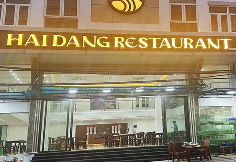 Hải Đăng Restaurant - Nhà hàng quy mô lớn ở Cát Bà