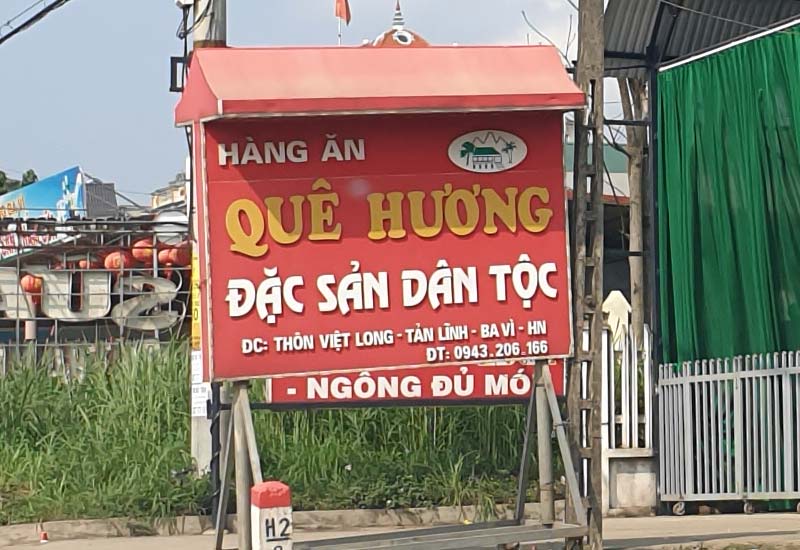 Hàng Ăn Quê Hương - Tản Lĩnh, Ba Vì