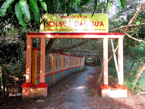 Khu di tích Giàn Gừa Cần Thơ