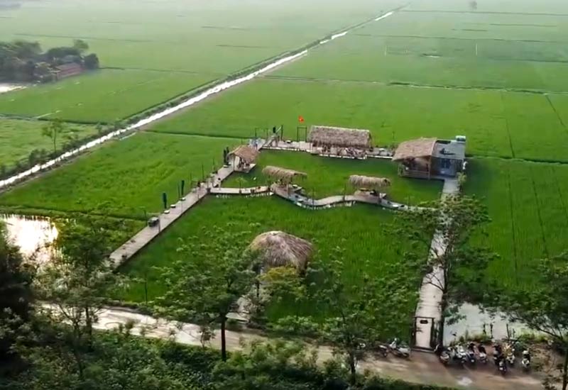 Trạm cảm xúc - Cafe Ruộng ở Phụng Châu, Chương Mỹ, Hà Nội
