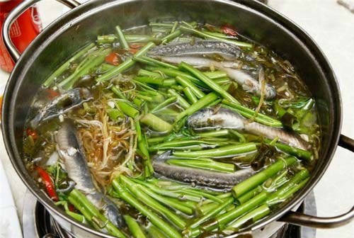 Lẩu cá kèo lá giang Sài Gòn