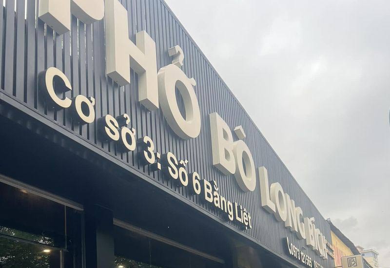 Phở Bò Long Bích - Quán phở bò ngon ở 6 Bằng Liệt, Hà Nội