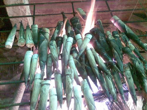 Măng đắng nướng Hòa Bình