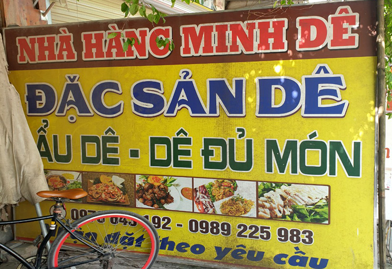 Nhà Hàng Minh Dê - Quán thịt dê Ngon ở thị trấn Quốc Oai