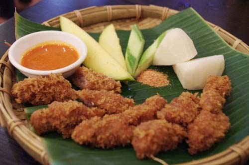 Nem chua rán nướng
