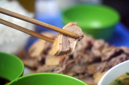 Ngan luộc Hà Nội