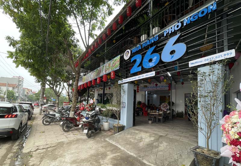Nhà Hàng 266 - 23 Ngô Gia Tự, Vĩnh Yên