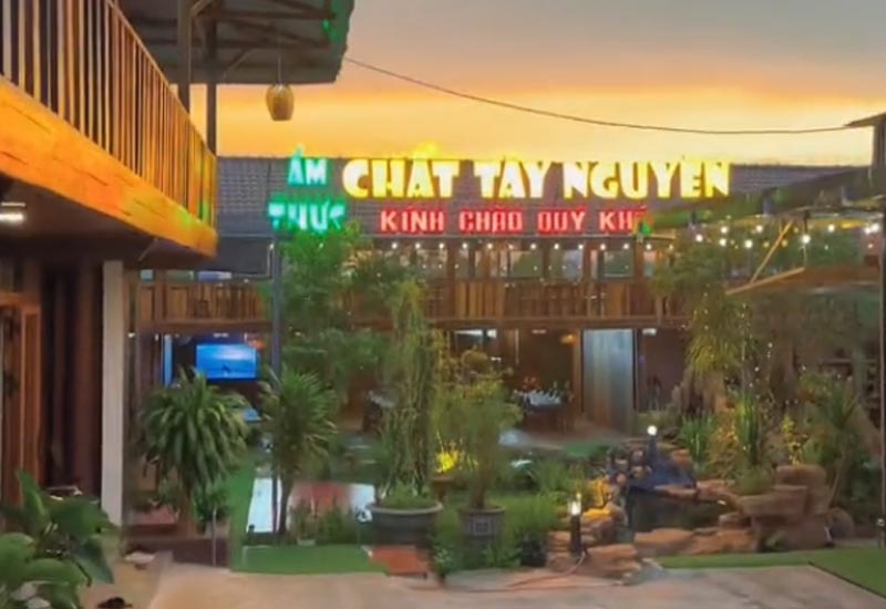 Nhà hàng Ẩm Thực Tây Nguyên - Nhà hàng không gian đẹp ở 390/27 CMT8, thành phố Pleiku