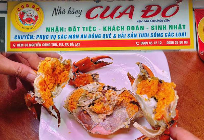 Nhà Hàng Cua Đỏ - Hẻm 33 Nguyễn Công Trứ, Đà Lạt
