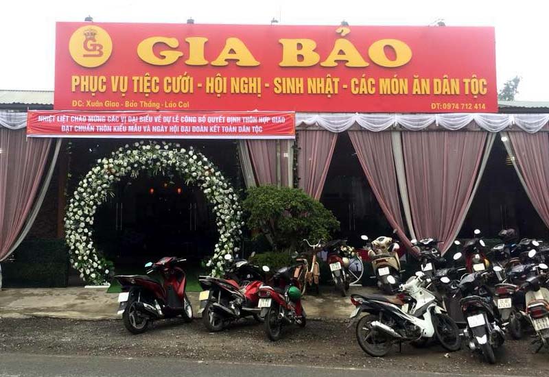 Nhà Hàng Gia Bảo - xã Xuân Giao, huyện Bảo Thắng
