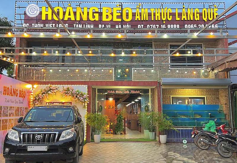 Nhà Hàng Hoàng Béo - Ẩm Thực Làng Quê & Dịch Vụ Giải Trí Karaoke ở Tản Lĩnh, Ba Vì