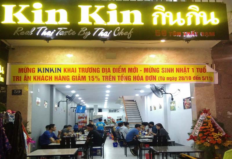 Kin Kin Thai Food - Tiệm ăn món Thái 59 Tôn Thất Đạm, Thanh Khê, Thành ...