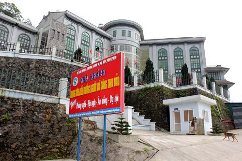 Nhà khách trung tâm điều dưỡng người có công Tam Đảo