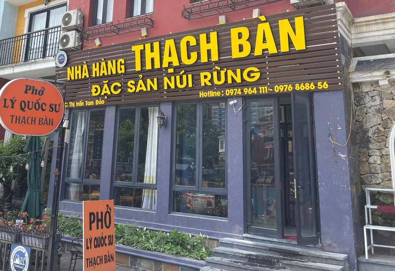 Nhà Hàng Thạch Bàn - Nhà hàng ngon ở Tam Đảo