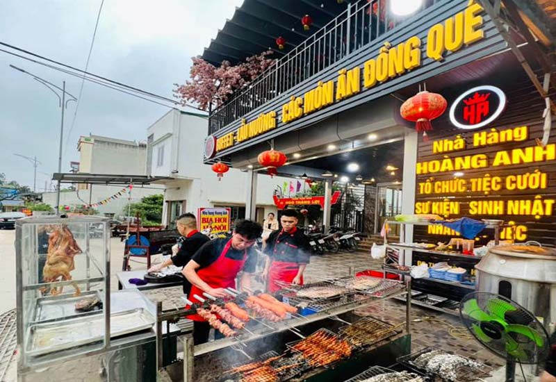 Nhà Hàng Hoàng Anh - Buffet Lẩu Nướng, Các món Ăn Đồng Quê ở Chương Mỹ, Hà Nội
