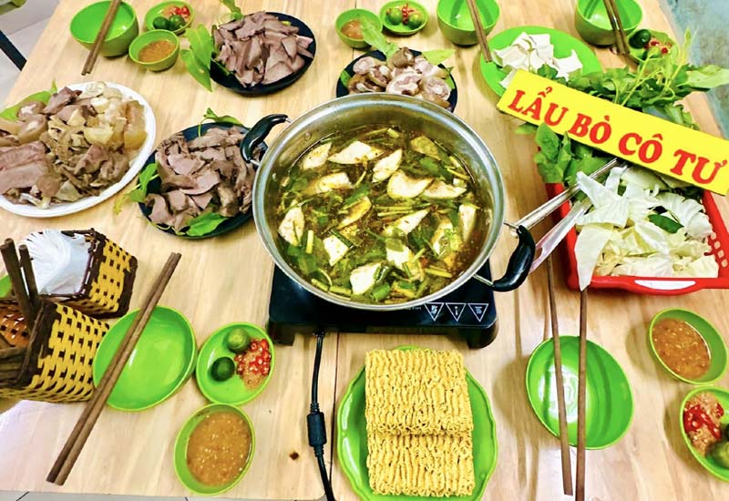Lẩu Bò Cô Tư - 91 Lĩnh Nam, Hà Nội