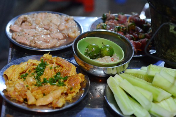 Nướng lụi Hà Nội